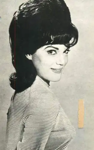 American singer Connie Francis