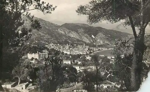 Postcard France Menton Carnoles