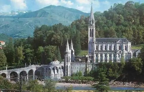 Postcard France Lourdes