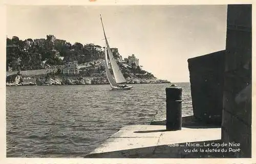 Postcard France Nice sailing vessel