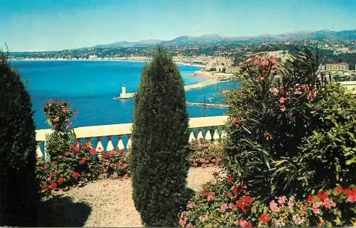 Postcard France Nice 1970