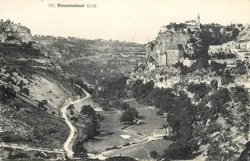 Postcard France Rocamadour