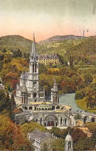 Postcard France Lourdes