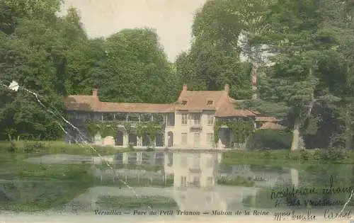 Postcard France Versailles (Château) parc du Petit Trianon