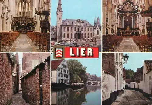 LIER multi views postcard