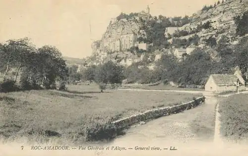 Postcard France Rocamadour