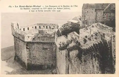 Postcard France Mont Saint-Michel