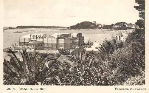 Postcard France Bandol sur mer