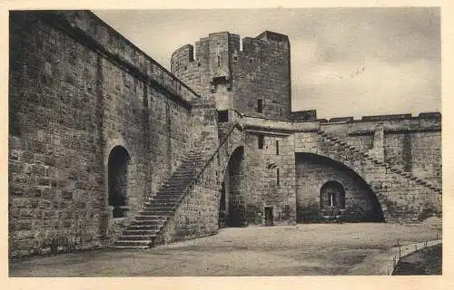 Postcard France Aigues-Mortes tower