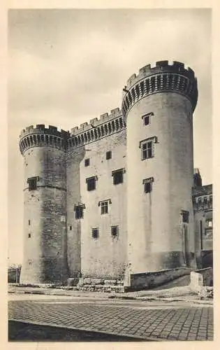 Postcard France Tarascon castle