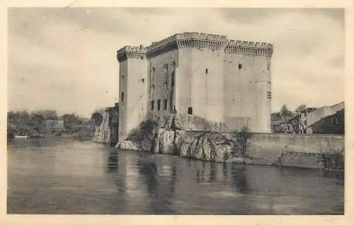 Postcard France Tarascon castle