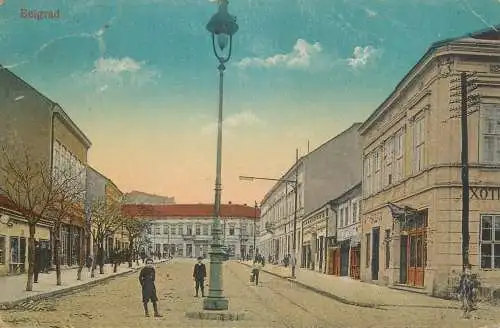 Postcard Serbia Belgrade