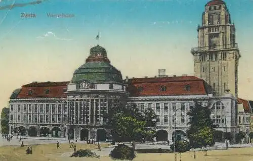 Postcard Serbia Zenta varoshaza