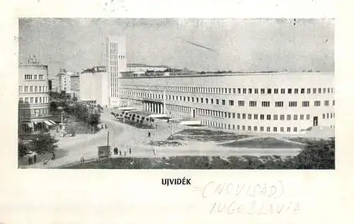 Postcard Serbia Ujvidek Novisad