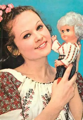 Romania Ana Toma folklore musician singer with traditional costume