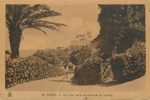 Algeria Oran Promenade Letang vue partielle