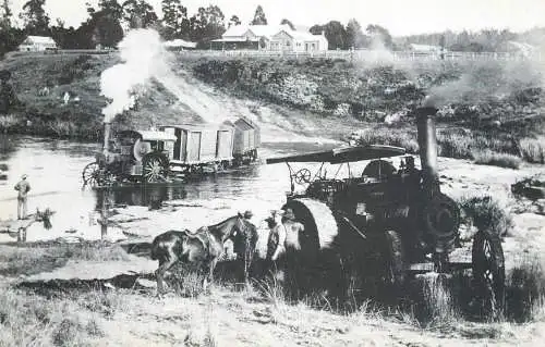 South Africa steam traction engines cca.1900