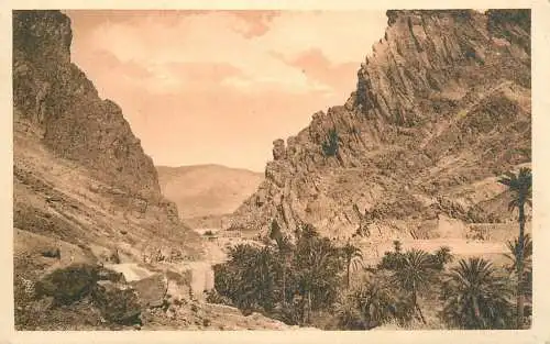 Algeria El Kantara - les gorges