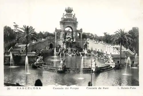Spain Barcelona Cascada del Parque
