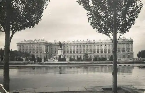 Spain Madrid Plaza de Oriente Palacio Nacional