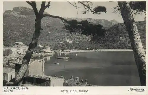 Spain Mallorca Soller detalle del puerto