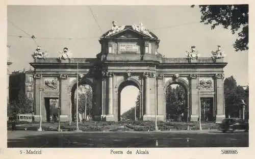 Spain Madrid Puerta de Alcala