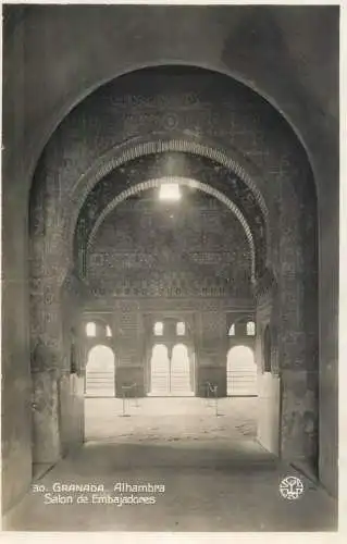 Spain Granada Alhambra Salon de Embajadores