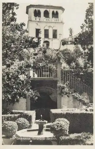 Spain Granada Generalife Gardens