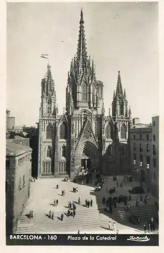 Spain Barcelona Plaza de la Catedral