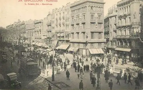 Spain Barcelona Ramblas