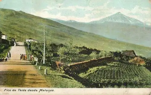 Spain Pico Teide desde Matanza
