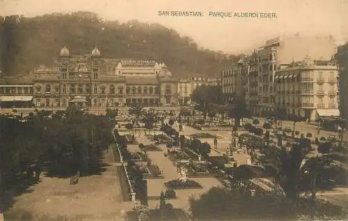 Spain San Sebastian Parque Alderdi Eder