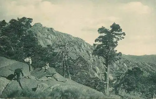 Spain Sierra de Guadarrama Siete Picos hiking types and scenes
