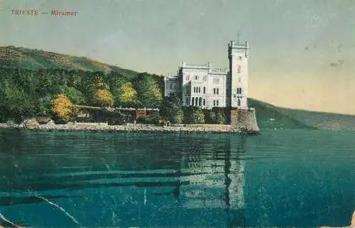 Italy Trieste Castello Miramar