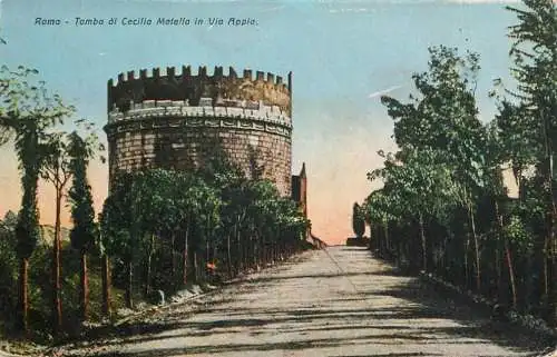 Italy Roma Tomba di Cecilia Metella in Via Appia