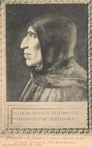 Ritratto di Fra Girolamo Savonarola (Fra Bartolomeo)