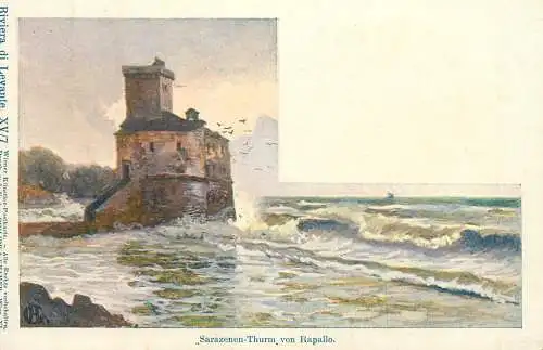 Italy Rapallo (Genoa) Sarazenen Thurn