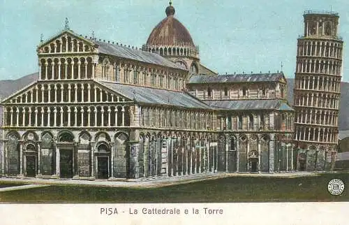 Italy Pisa La Cattedrale e la Torre