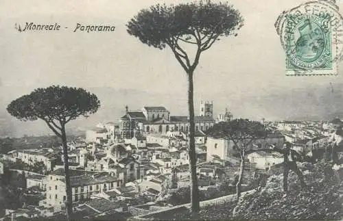 Italy Monreale panorama