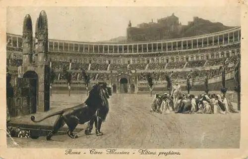Italy Roma Circo Massimo Colosseo Ultima preghiere