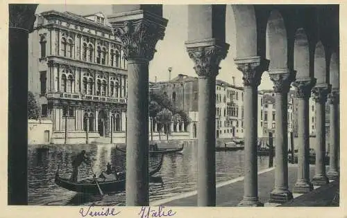 Italy Venezia Palazzo Vendramin