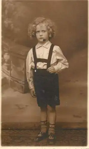 Romania foto Pilescu Busteni children portraits souvenir photo postcard 1938