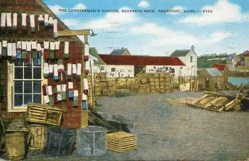 USA Rockport MA Bearskin Neck The Lobsterman's Corner