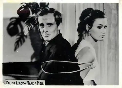 Actors souvenir photo Philippe Leroy - Marisa Mell