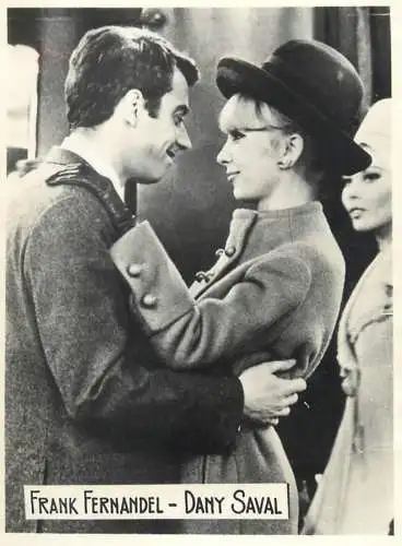 Actors souvenir photo Frank Fernandel - Dany Saval