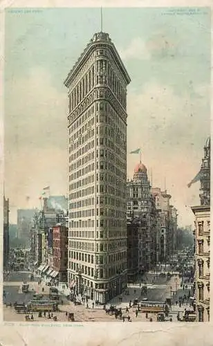USA New York Flat-Iron building