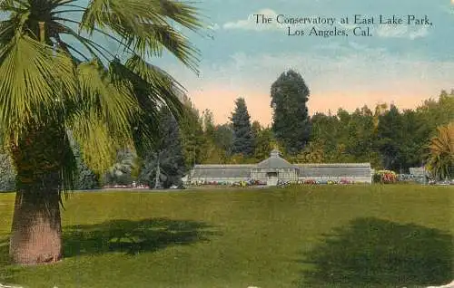 USA Los Angeles CA East Lake Park - the Conservatory