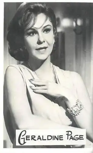 Actors souvenir photo Geraldine Page