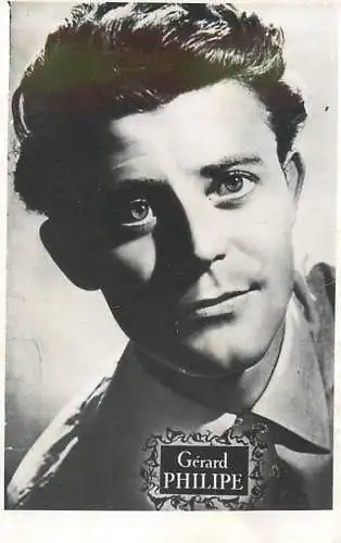 Actors souvenir photo Gerard Philipe