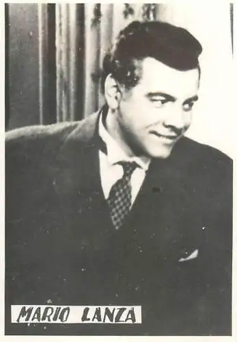 Actors souvenir photo Mario Lanza